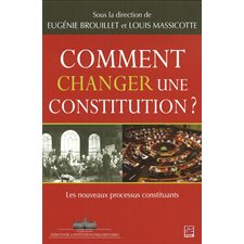 Comment changer une constitution?