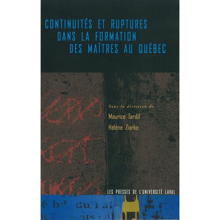 Continuités et ruptures dans la formation des maîtres