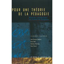 Pour une théorie de la pédagogie