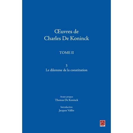 Oeuvres de Charles De Koninck 02 - v.03