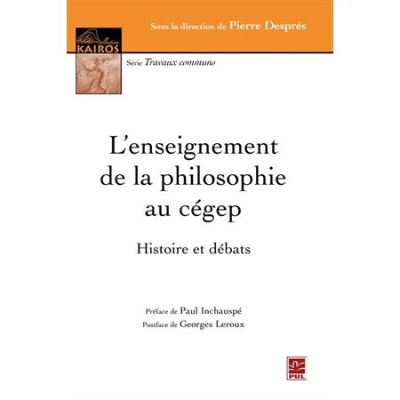 L'enseignement de la philosophie au cégep