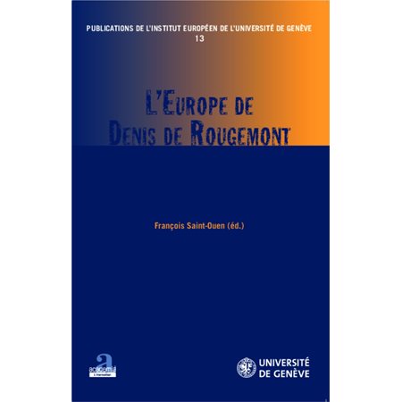 L'Europe de Denis de Rougemont