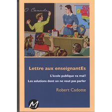 Lettre aux enseignantEs