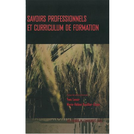 Savoirs professionels et curriculum de formation