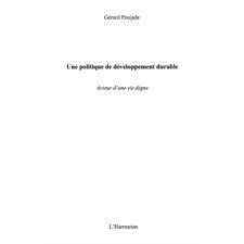 Politique de développement durable