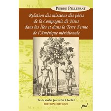 Relation des missions des pères de la Compagnie de Jésus...