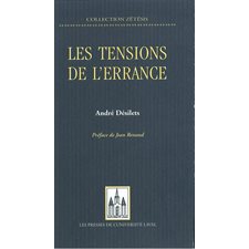 Tensions de l'errance Les