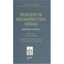 Principes de reconstruction sociale Les
